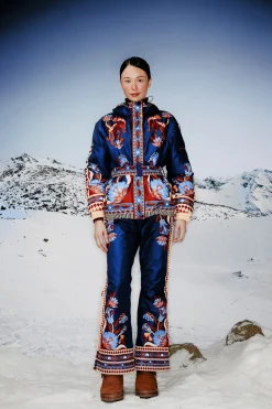  BLUE NATURE BEAUTY SKI PANTS