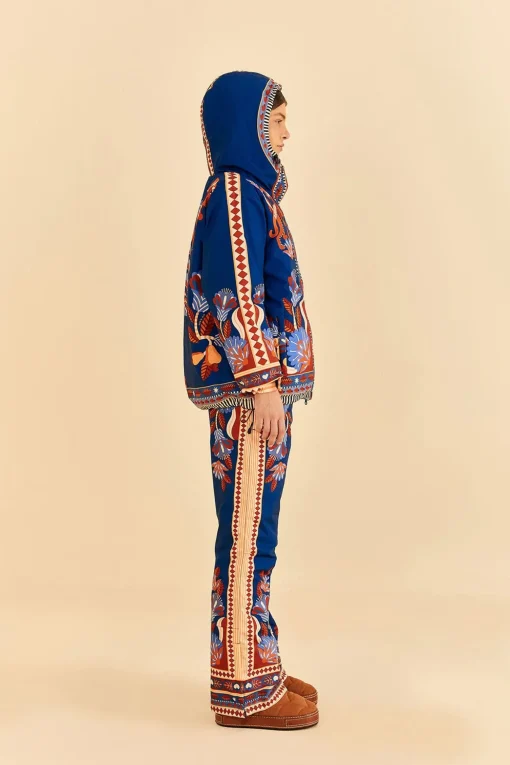  BLUE NATURE BEAUTY SKI PANTS