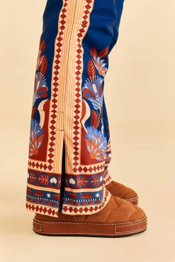  BLUE NATURE BEAUTY SKI PANTS