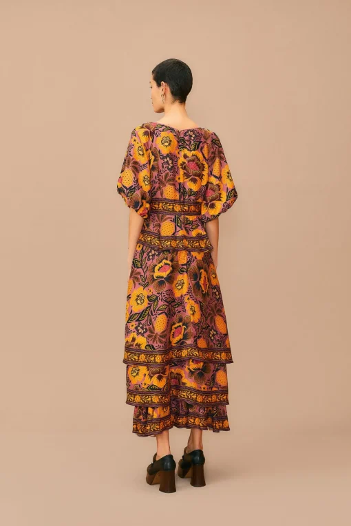  BLUSH GARDEN BLOOM MAXI DRESS