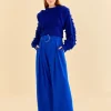  BRIGHT BLUE TAILORED PANTS