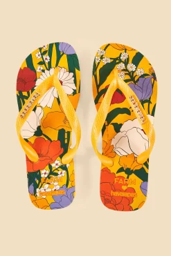  BUCOLIC FLORAL HAVAIANAS SANDALS