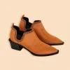  CARAMEL LOW CUT BOOT