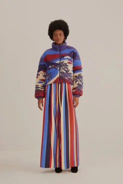  CARIOCA TRICOT PUFFER JACKET