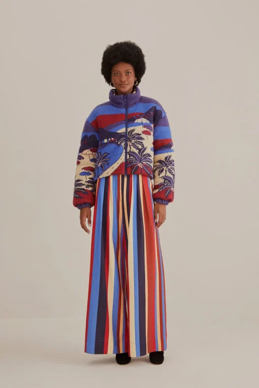  CARIOCA TRICOT PUFFER JACKET