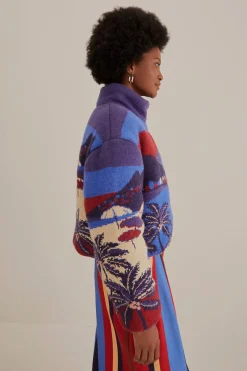  CARIOCA TRICOT PUFFER JACKET