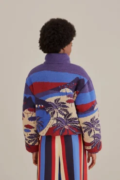  CARIOCA TRICOT PUFFER JACKET