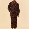  EMBROIDERED LONG SLEEVE JUMPSUIT