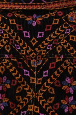  EMBROIDERED LONG SLEEVE JUMPSUIT