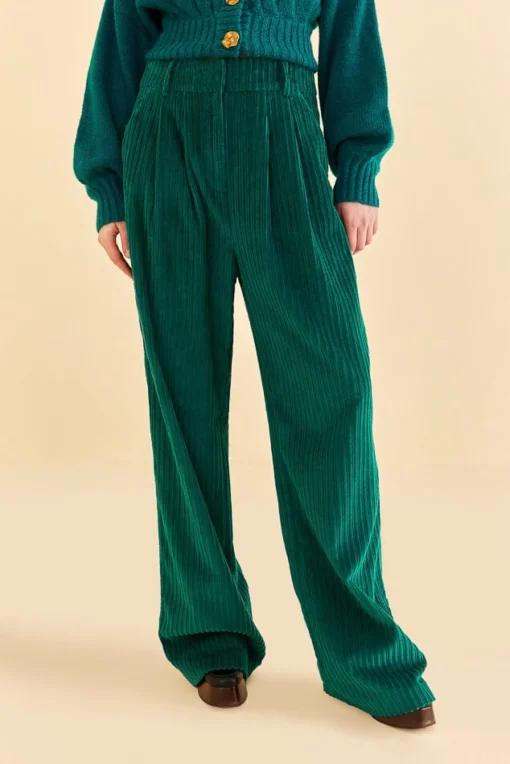  EMERALD CORDUROY PANTS