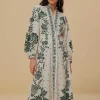  FOREST SOUL OFF-WHITE MAXI DRESS