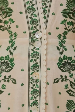  FOREST SOUL OFF-WHITE MAXI DRESS