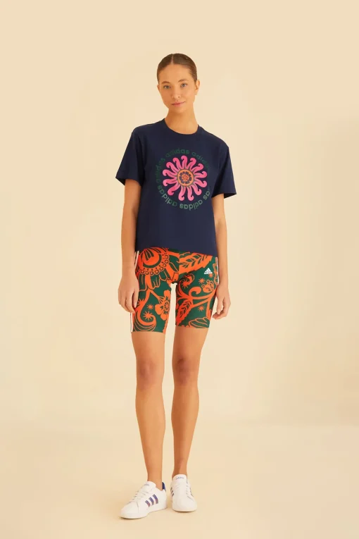  GREEN ADIDAS FARM BIKE SHORTS