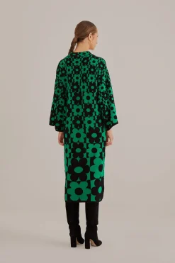  GREEN LOVEDAISY KNIT DRESS