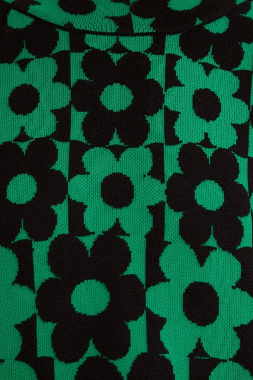  GREEN LOVEDAISY KNIT DRESS