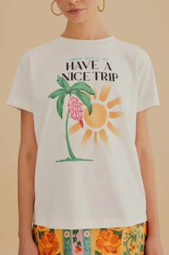  HAVE A NICE TRIP ORGANIC COTTON FIT T-SHIRT