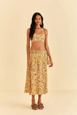  LIGHT PINK STAR FRUIT CROP TOP
