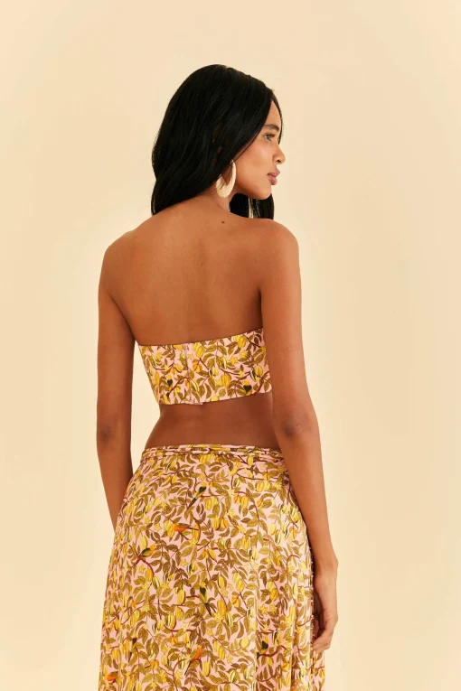  LIGHT PINK STAR FRUIT CROP TOP