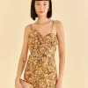  LIGHT PINK STAR FRUIT FLOWER MINI DRESS