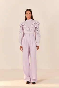  LILAC LOW WAISTED PANTS