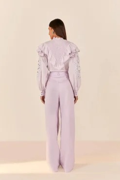  LILAC LOW WAISTED PANTS