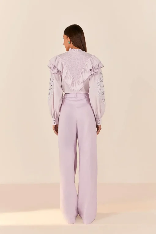  LILAC LOW WAISTED PANTS