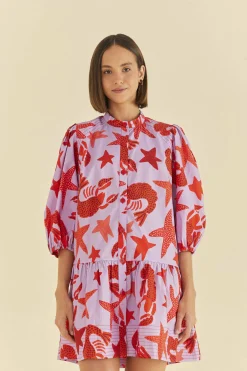  LOBSTER SKY MINI DRESS