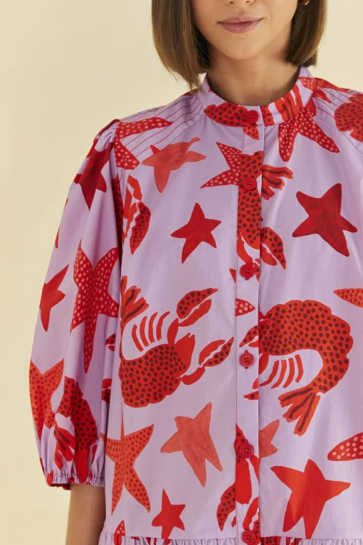  LOBSTER SKY MINI DRESS