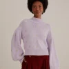  MIRROR EMBROIDERED KNIT SWEATER