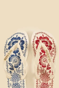  MIXED PINEAPPLE GARDEN HAVAIANAS SANDALS