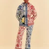  MIXED PINEAPPLE GARDEN SKI PANTS