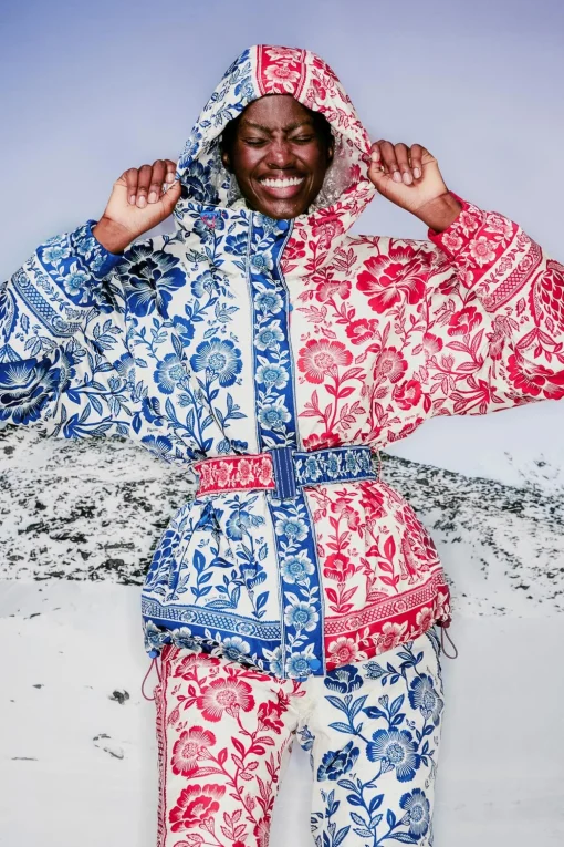  MIXED PINEAPPLE GARDEN SKI JACKET