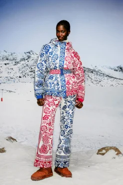  MIXED PINEAPPLE GARDEN SKI PANTS