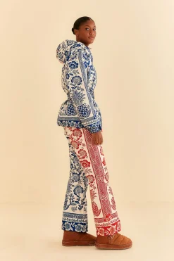  MIXED PINEAPPLE GARDEN SKI PANTS