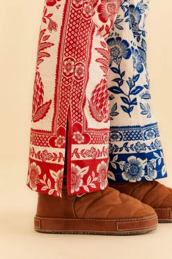  MIXED PINEAPPLE GARDEN SKI PANTS