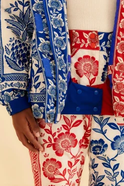  MIXED PINEAPPLE GARDEN SKI JACKET