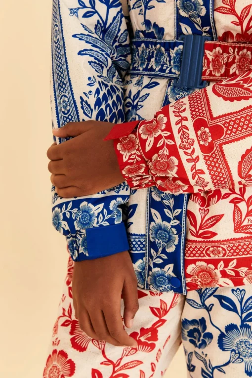  MIXED PINEAPPLE GARDEN SKI JACKET