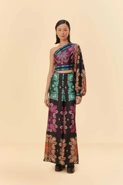  MULTICOLOR SWEET MERMAIDS ASYMMETRIC JUMPSUIT