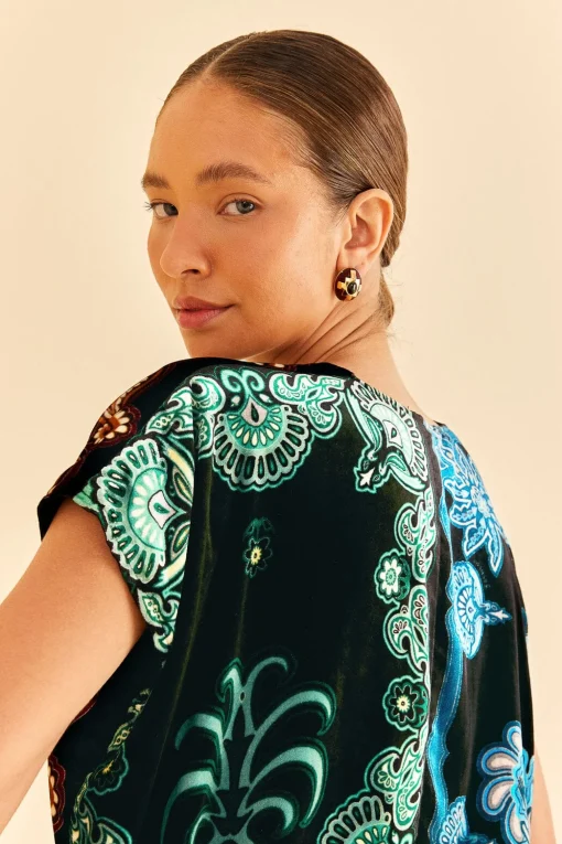  MULTICOLOR SWEET MERMAIDS BLOUSE