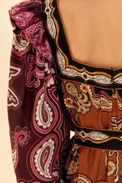 MULTICOLOR SWEET MERMAIDS MIDI DRESS