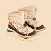  OFF WHITE MATELASSE PUFFY BOOT