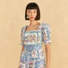  OFF-WHITE ROMANTIC BANDANAS ORGANIC COTTON ROMPER