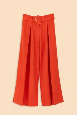  ORANGE TAILORED PANTS