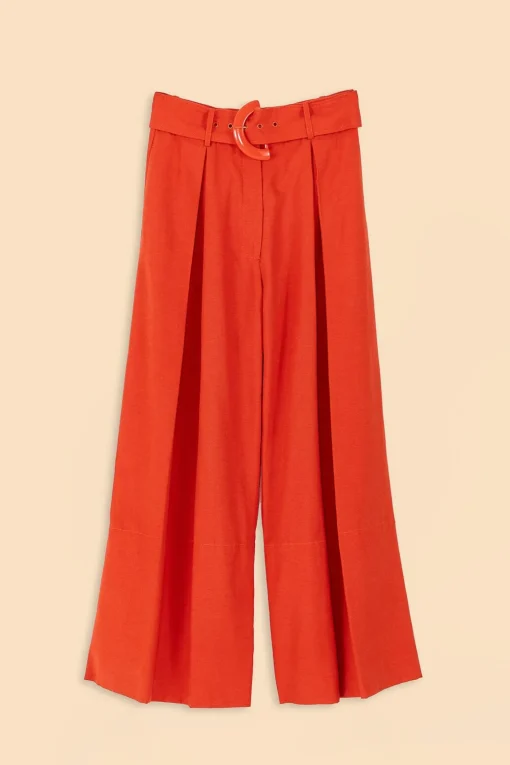  ORANGE TAILORED PANTS