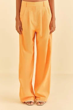  PEACH LOW WAISTED PANTS