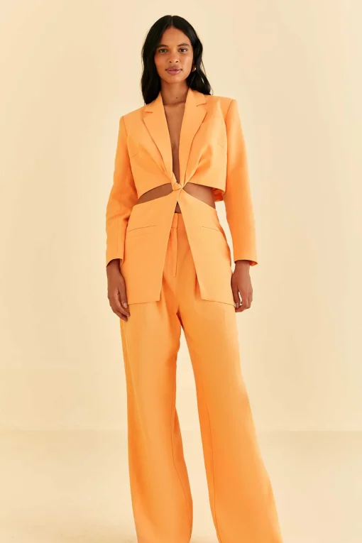  PEACH LOW WAISTED PANTS