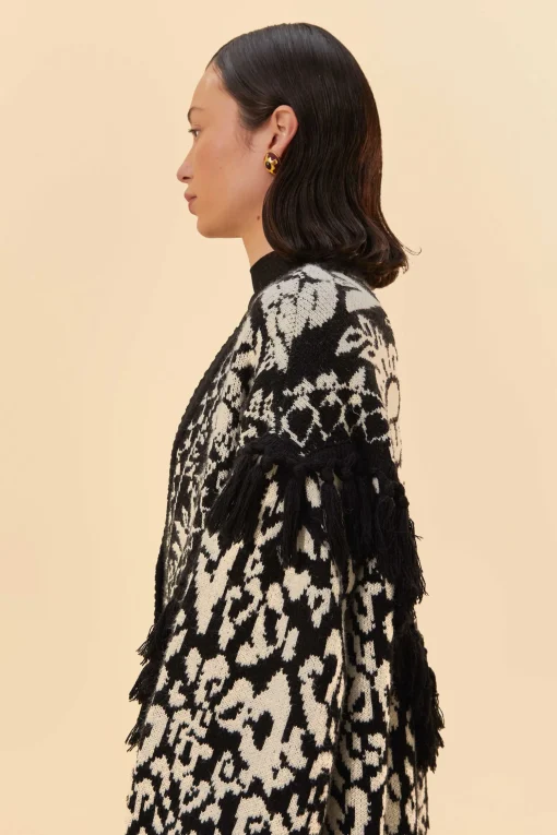  PINEAPPLE GARDEN KNIT CARDIGAN