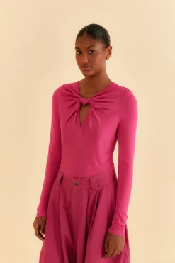  PINK LONG SLEEVE BODYSUIT