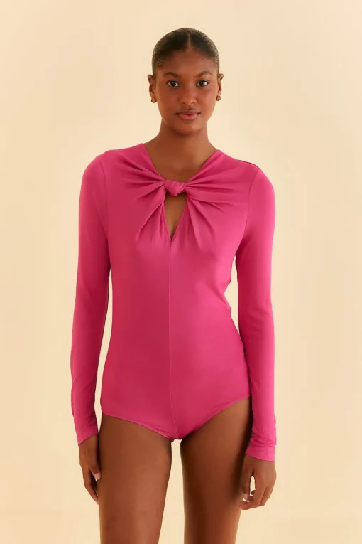  PINK LONG SLEEVE BODYSUIT