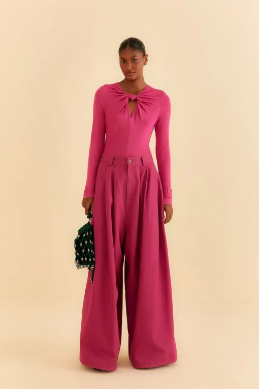  PINK LONG SLEEVE BODYSUIT